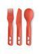 Набір столових приборів Sea to Summit Passage Cutlery Set, 3 Piece, Spicy Orange (STS ACK035021-120808)