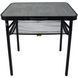 Стол Bo-Camp Northgate 60x45 cm Black/Grey (1404182)