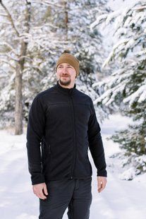 Кофта флісова Tribe Fleece Jacket Full Zip T-KJ-0011-black, 58