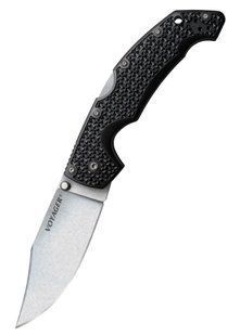 Нож складной Cold Steel Voyager Large Clip Point Plain Edge, Black (CST CS-29AC)