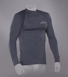 Футболка Tramp Outdoor Tracking Man з довгим рукавом чоловіча S сірий