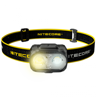 Налобный фонарь с универсальным питанием Nitecore UT27 (3xAAA, USB-C) чёрный