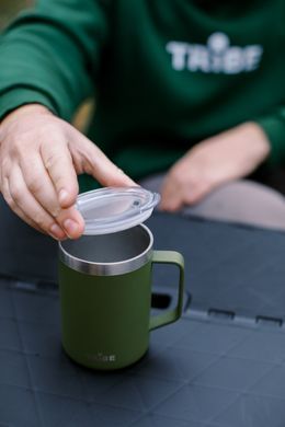 Чашка-термос Tribe Adventure Mug 0,45 л, olive
