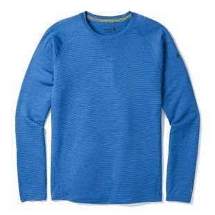 Термофутболка мужская Smartwool Merino 150 Baselayer Pattern Long Sleeve Bright Cobalt, р.S (SW 14051.A28-S)