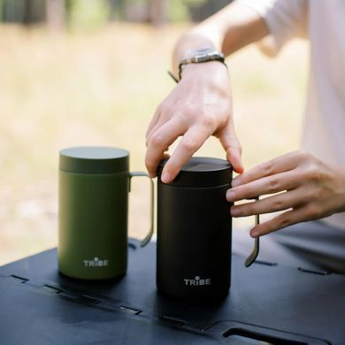 Чашка-термос Tribe Adventure Mug 0,45 л, olive