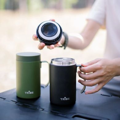 Чашка-термос Tribe Adventure Mug 0,45 л, olive