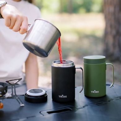 Чашка-термос Tribe Adventure Mug 0,45 л, olive