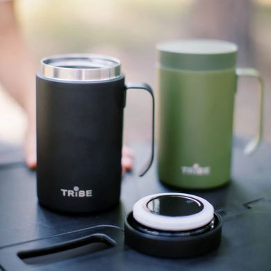 Чашка-термос Tribe Adventure Mug 0,45 л, olive