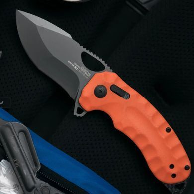 Раскладной нож SOG Kiku XR LTE, Orange (SOG 12-27-03-57)