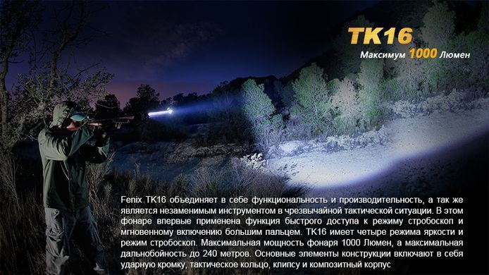 Фонарь ручной Fenix TK16 XM-L2 U2