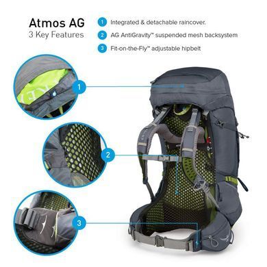 Рюкзак Osprey Atmos AG 50