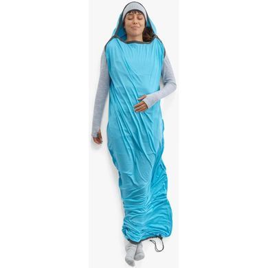Вкладыш в спальник Sea to Summit Breeze Sleeping Bag Liner, Mummy w/ Drawcord - Standart (STS ASL031081-190205)