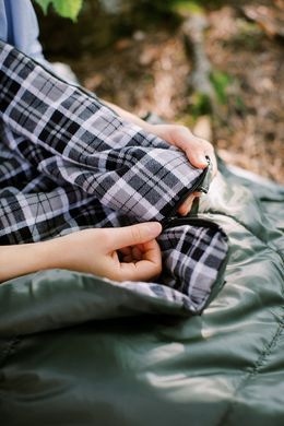 Спальный мешок Tramp Ember Regular слева UTRS-064R-olive-L
