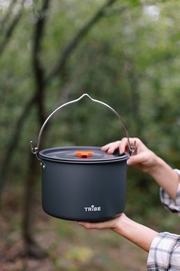 Казанок Tribe Pot 4 л Alu алюмінієвий T-FH-0041-grey