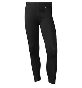Термоштаны детские Smartwool NTS Mid 250 Botton Black, р.S (SW SN112.001-S)