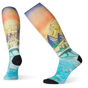Термошкарпетки жіночі Smartwool Women's PhD Ski Ultra Light Lifecycle Print (SW 01183.150-M)