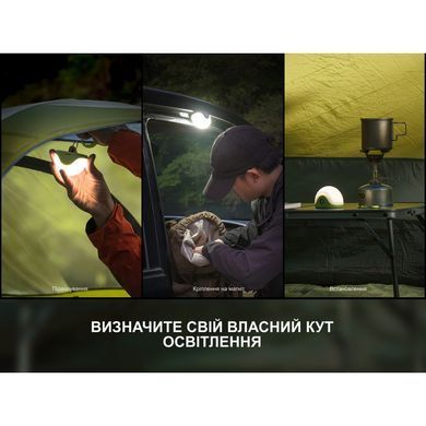 Фонарь кемпинговый Fenix ​​CL20R V.2.0, зеленый