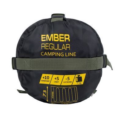 Спальный мешок Tramp Ember Regular слева UTRS-064R-olive-L