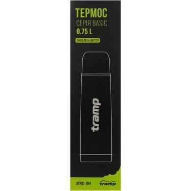 Термос TRAMP Basic 0,75 л UTRC-104, черный