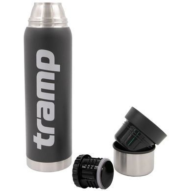 Комплект: термос Tramp Expedition Line 0,9 л UTRC-027 серый + чехол для термоса Tribe Neoprene Cover 0,9 л