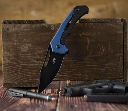 Ніж складаний SOG Bulwark FL, Blue (SOG 14-24-01-57)
