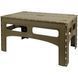 Стол Tribe Camp Table Low пластиковый, olive