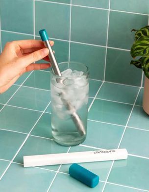 Фильтр для воды LifeStraw SIP, 1 шт с футляром для переноски, Midnight Blue (LSW LSSIP1MBWW)