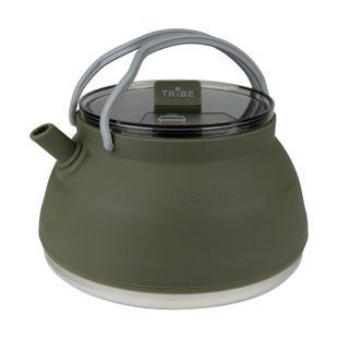 Чайник Tribe Collapsible Kettle 1,5 л силиконовый, olive
