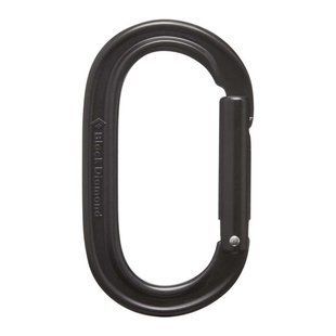 Карабин без муфты Black Diamond Oval Keylock, Black (BD 210083.BLAK)