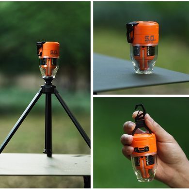 Насос-фонарь кемпинговый Flextail Max Pump 3, черный
