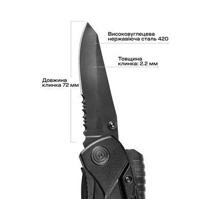 Мультитул Active Firetool ц:black (PE82A-5H)