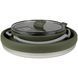 Чайник Tribe Collapsible Kettle 1,5 л силиконовый, olive