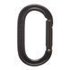 Карабин без муфты Black Diamond Oval Keylock, Black (BD 210083.BLAK)