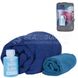 Набор: полотенце из микрофибры + шампунь Tek Towel Wash Kit, M, Cobalt Blue от Sea to Summit (STS ATTKITMCO)