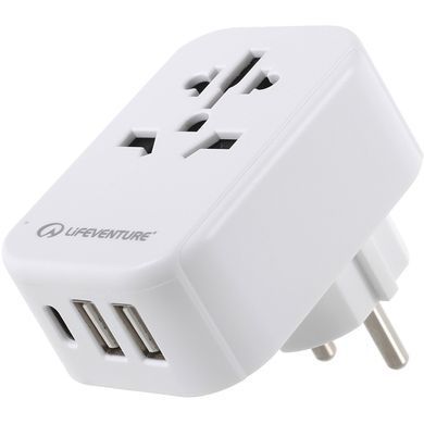 Адаптер Lifeventure для європейських подорожей, USB