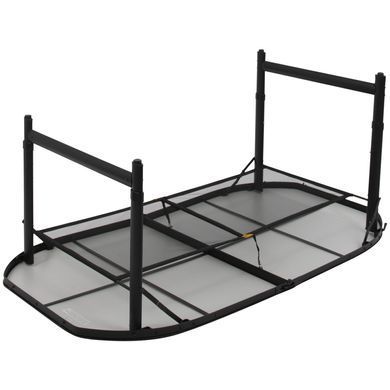 Стол Bo-Camp Northgate Oval 150x80 cm Black/Grey (1404188)