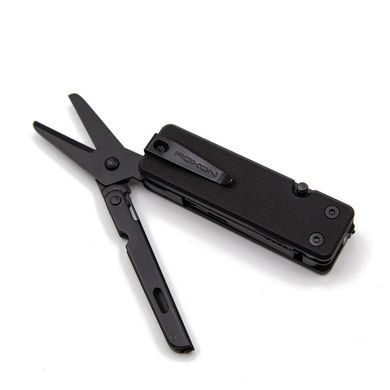 Міні мультитул Roxon KS2E Noir, чорне лезо, чорний