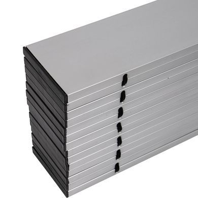 Стіл Bo-Camp Lamel 121x80 cm Aluminium (1404438)
