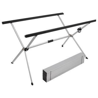 Стіл Bo-Camp Lamel 121x80 cm Aluminium (1404438)