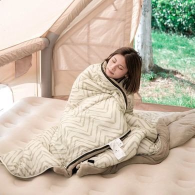 Спальник Naturehike DP100 CNK2300SD012, бежевий