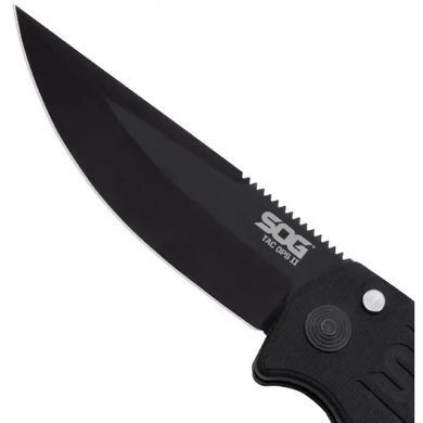 Складной нож SOG Tac Ops, Black Micarta ( SOG TO1011-BX)