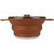 Кастрюля Tribe Collapsible Pot 2,5 л силиконовая, brown