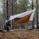 Гамак одноместный с москитной сеткой и тентом Naturehike Shelter camping NH20ZP092, 75D pongee, оранжевый