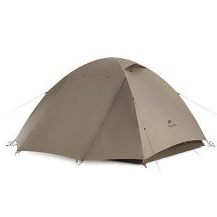 Намет двомісний Naturehike Greek Style CNK2300ZP024 світло-кавовий