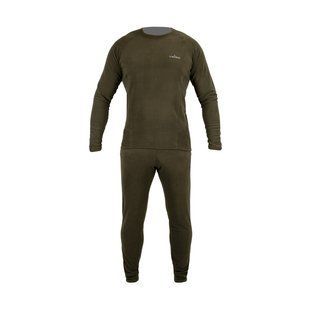 Термобелье мужское флисовое Tribe Microfleece, комплект, Олива, S
