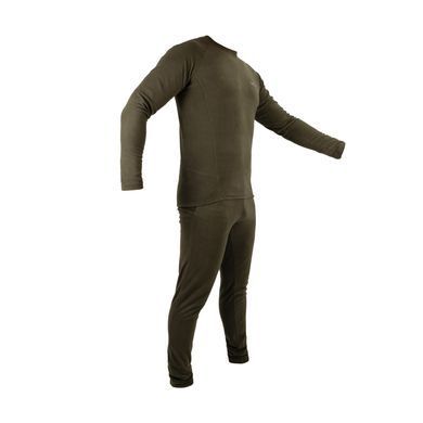 Термобілизна чоловіча флісова Tribe Microfleece, комплект, Олива, S