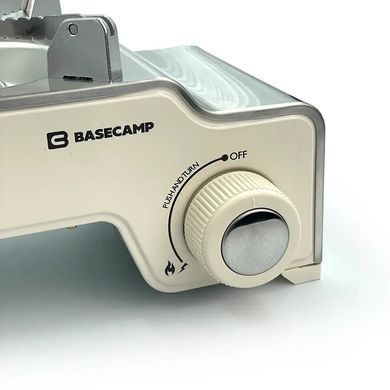 Портативна газова плитка Base Camp Camping Stove Mokka, Bone White (BCP 51417)