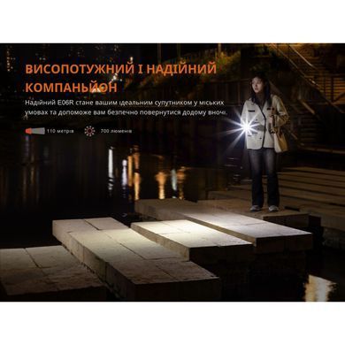 Фонарь Fenix ​​E06R бирюзовый