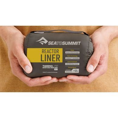 Вкладиш в спальник Sea to Summit Reactor Sleeping Bag Liner, Compact, Mummy w/ Drawcord (STS ASL031061-190903)