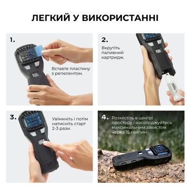 Пристрій від комарів Thermacell MR-450X Portable Mosquito Repeller